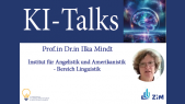 thumbnail of medium KI Talks Prof. Dr. Ilka Mindt