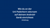thumbnail of medium eduroam Einrichtung auf Android Smartphones und Tablets