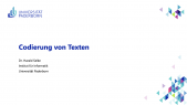 thumbnail of medium EIG: Codierung von Texten