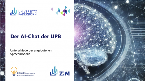 thumbnail of medium Der AI-Chat der UPB - Unterschiede der angebotenen Sprachmodelle