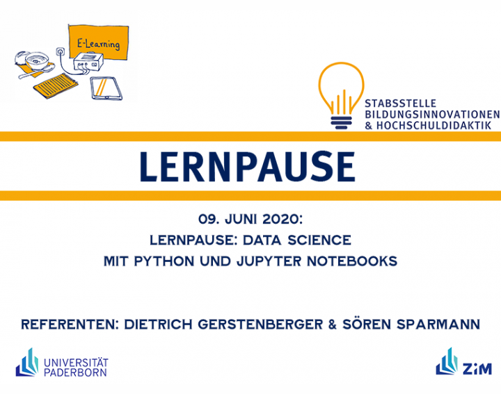 LernPause Data Science mit Python und Jupyter Notebooks (09.06.2020 ...
