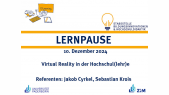 thumbnail of medium Virtual Reality in der Hochschul(lehr)e (10.12.2024)