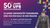 thumbnail of medium 50 JAHRE UNIVERSITÄT PADERBORN EINE HOCHSCHULE IN DER REGION - 06.07.2022